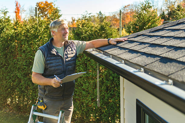 Professional Roofing technician working in New Cumberland, WV